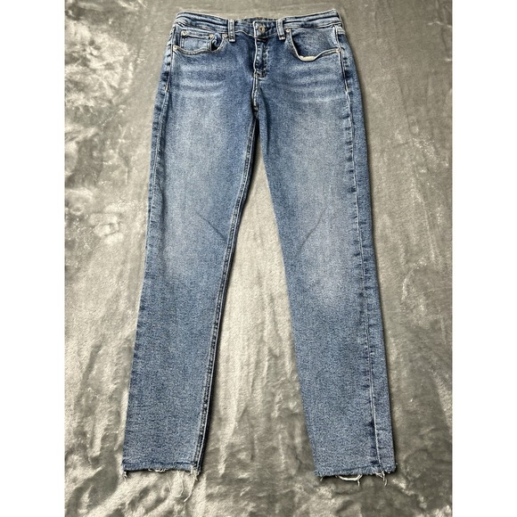 rag & bone Denim - Rag & Bone Jeans Size 28 Slim Skinny Light Wash Blue Denim Stretch 5-Pocket